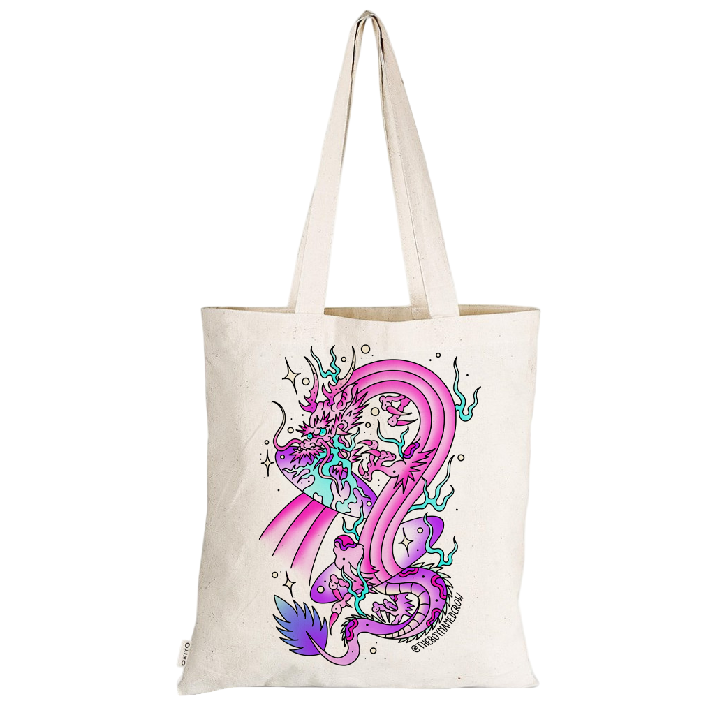 Pop Dragon Tote
