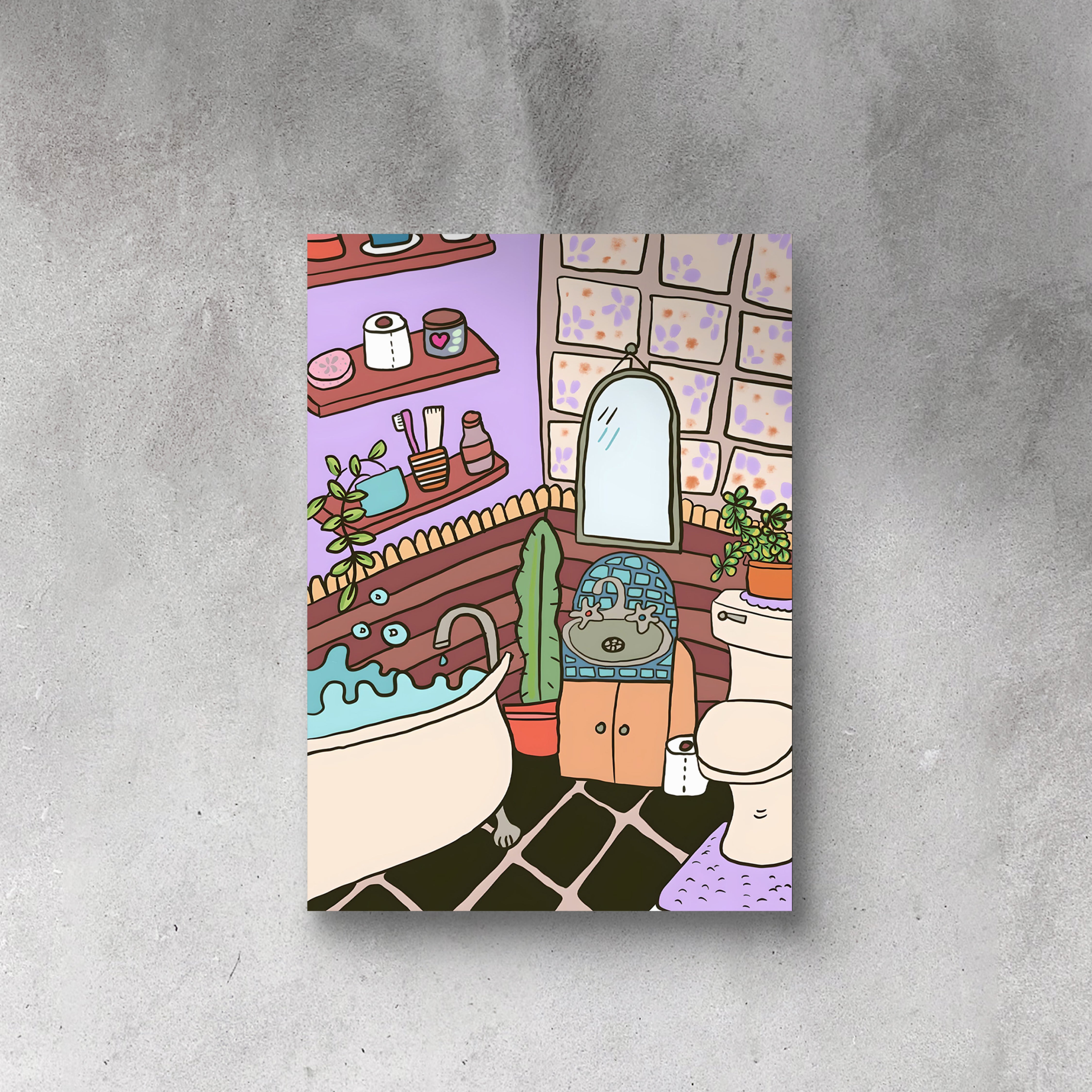 Bathroom Poster