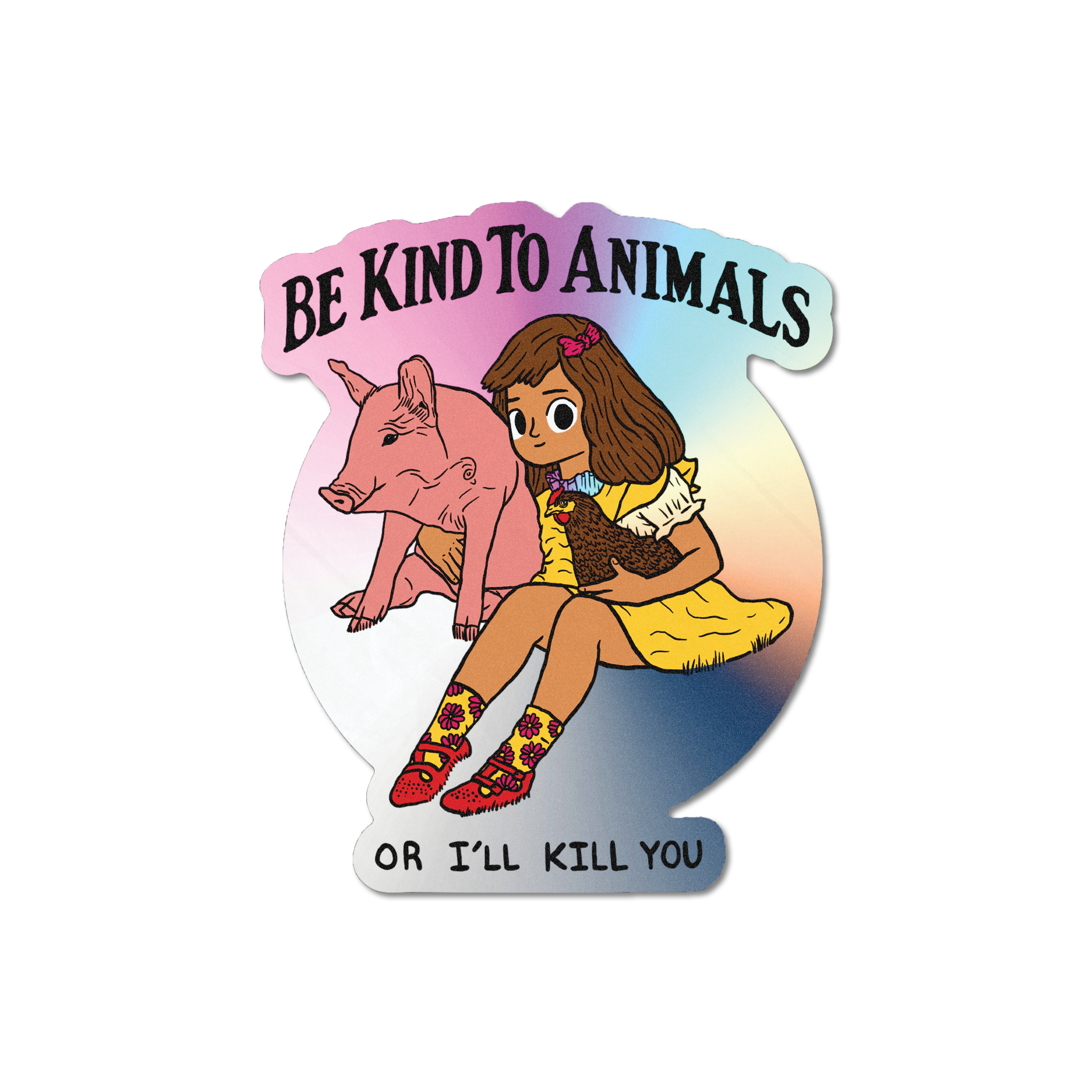 Be Kind To Animals Hoodie