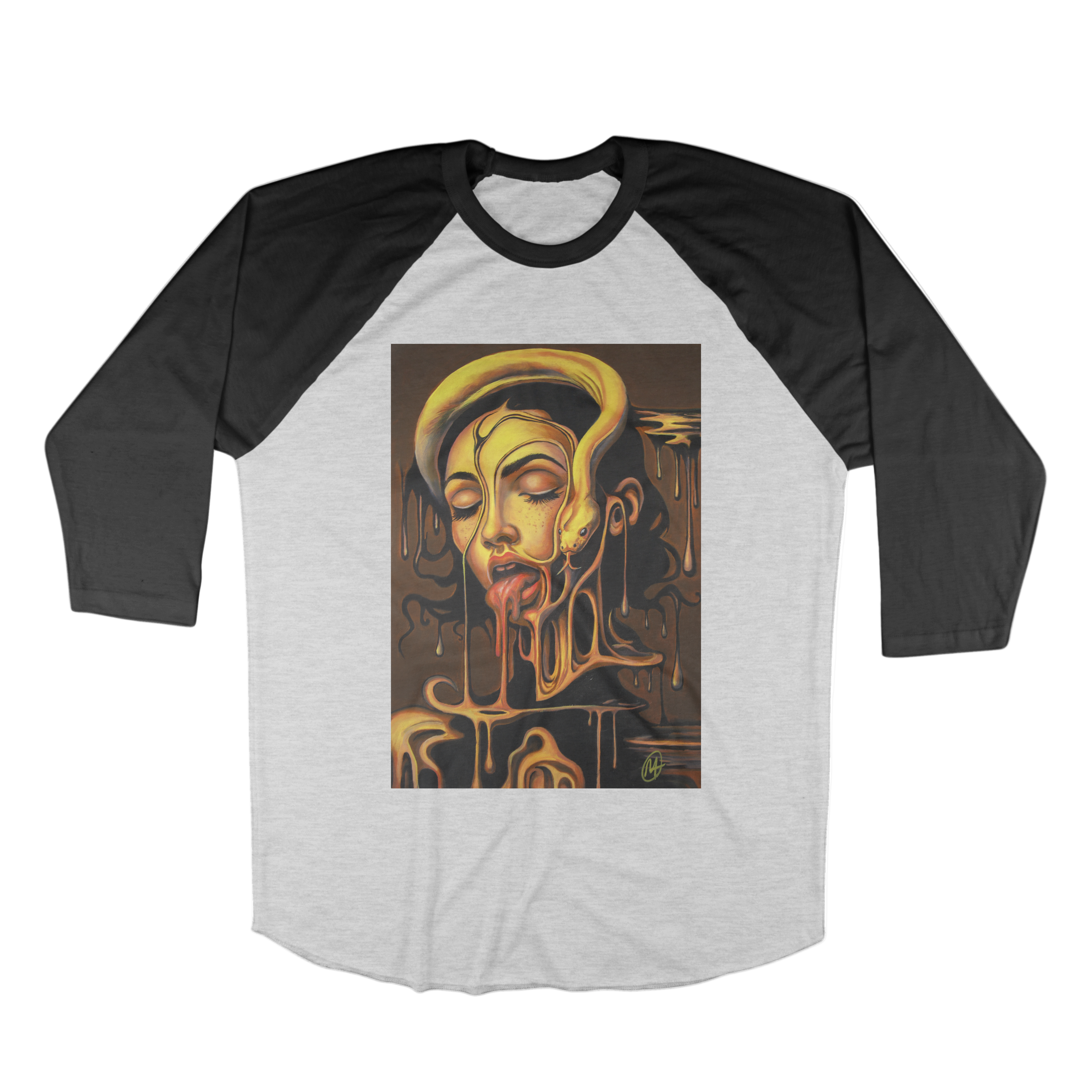 Snake Lady Raglan Tee
