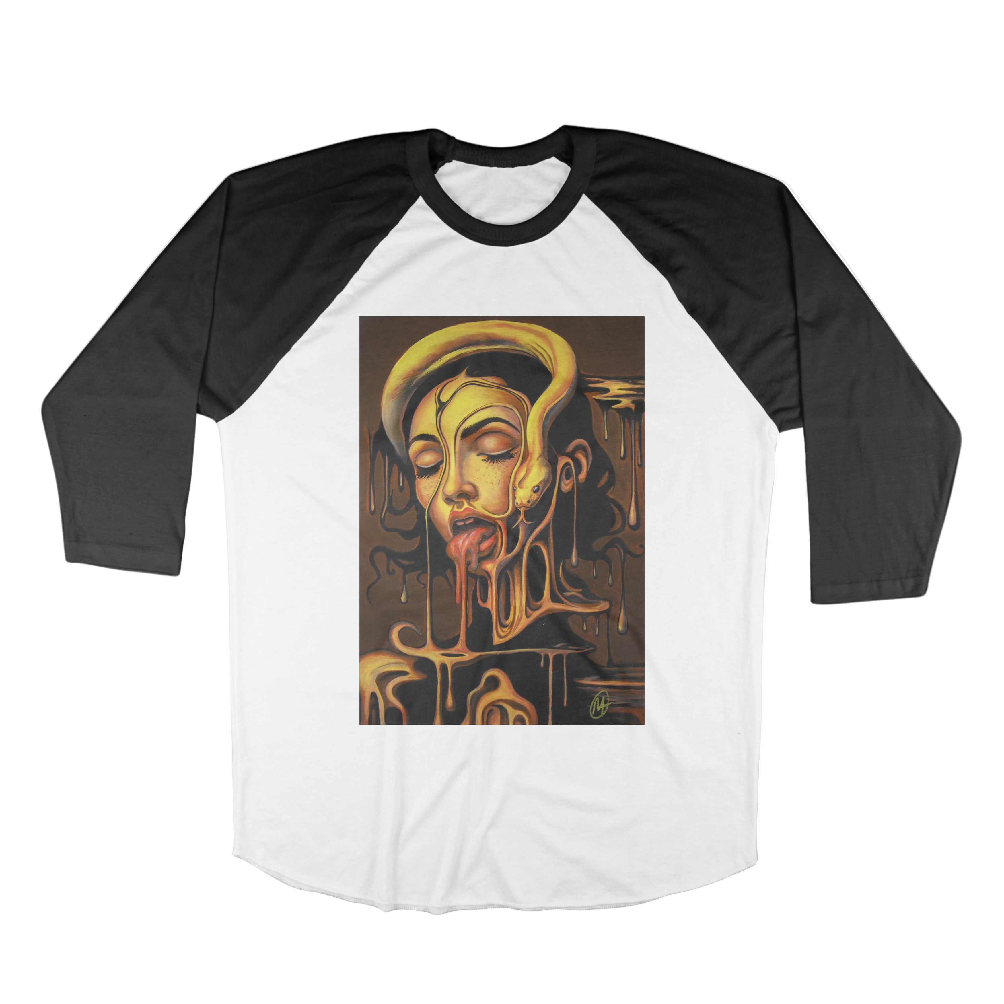 Snake Lady Raglan Tee