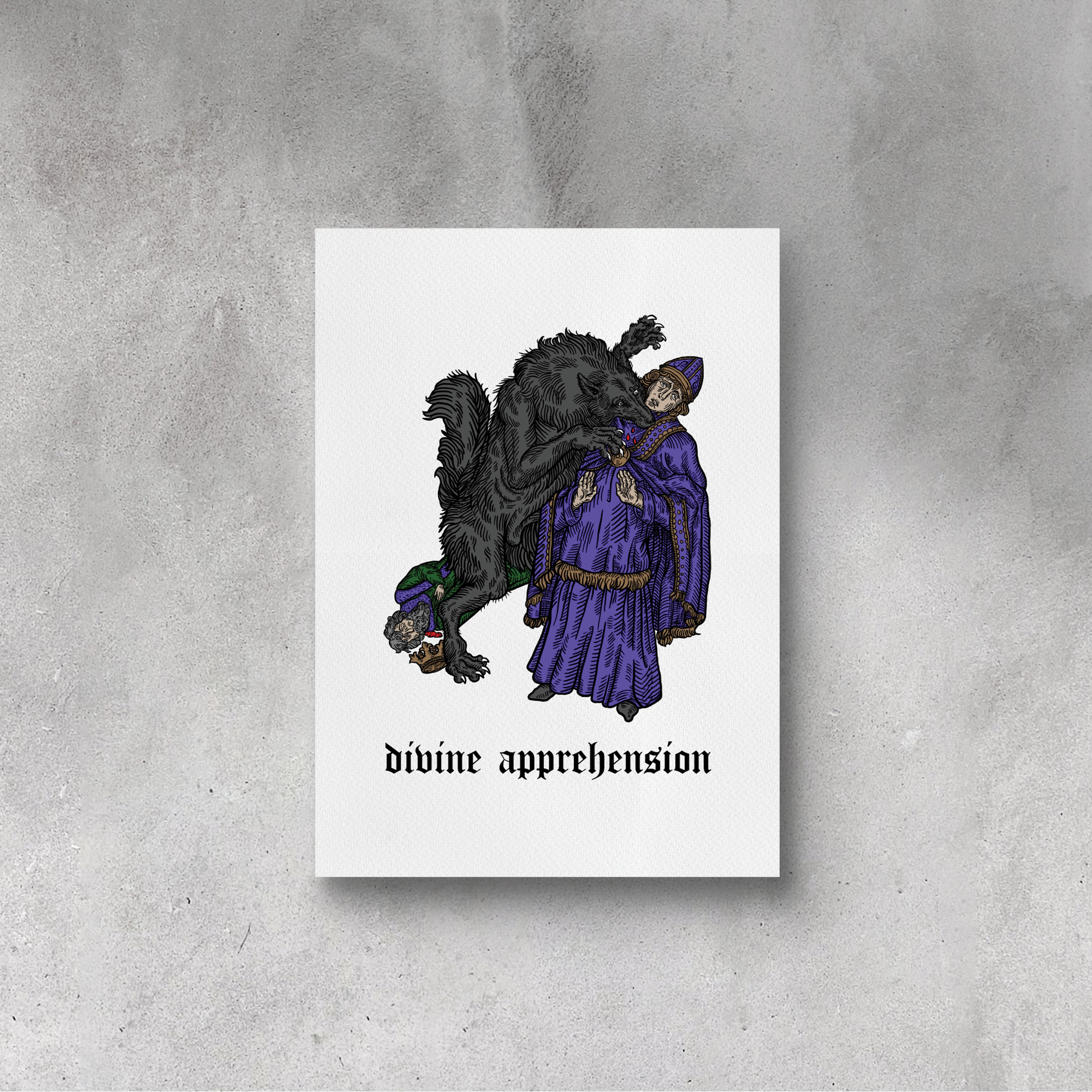 Divine Apprehension Poster Print