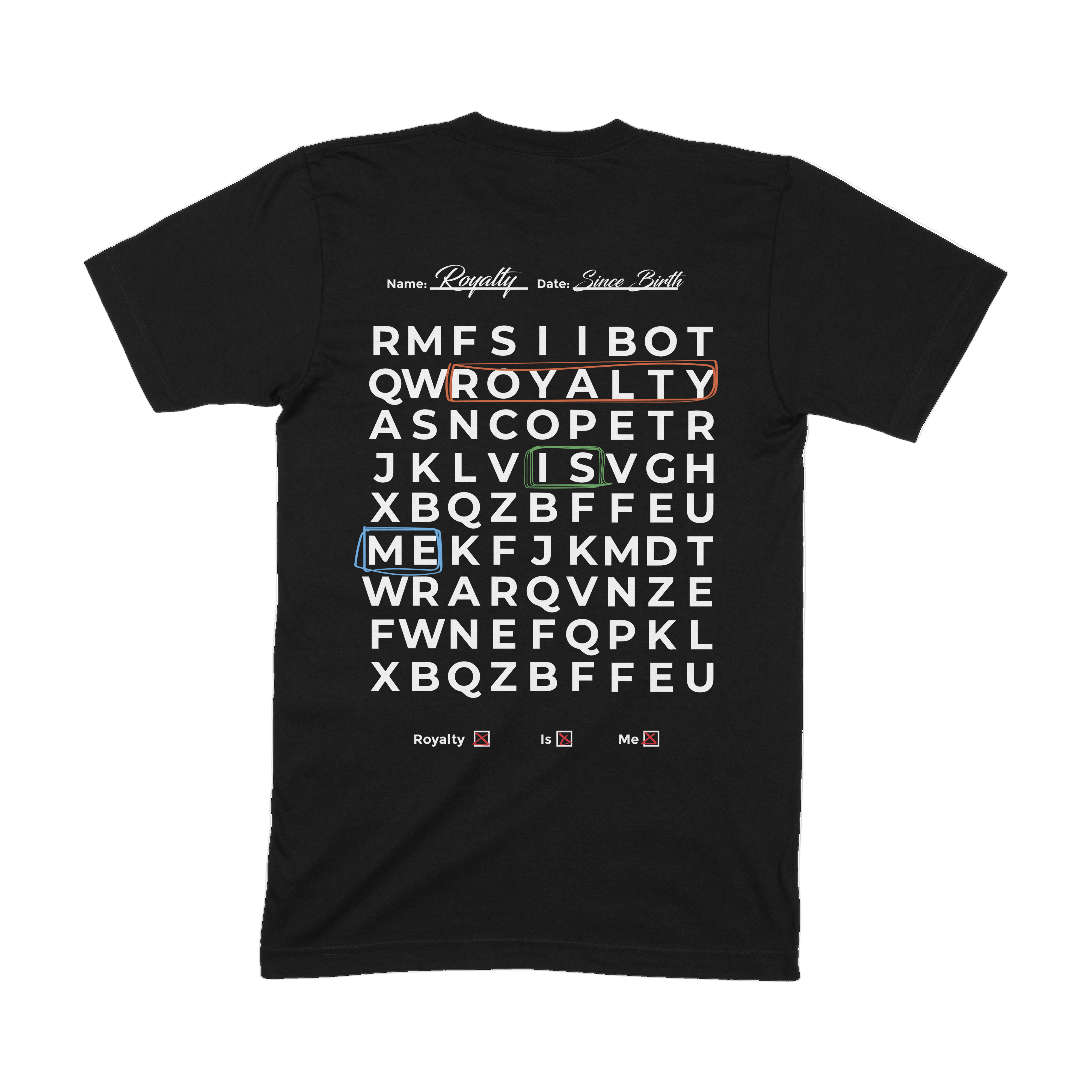 Word Puzzle Tee